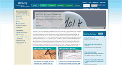 Desktop Screenshot of ebri.org